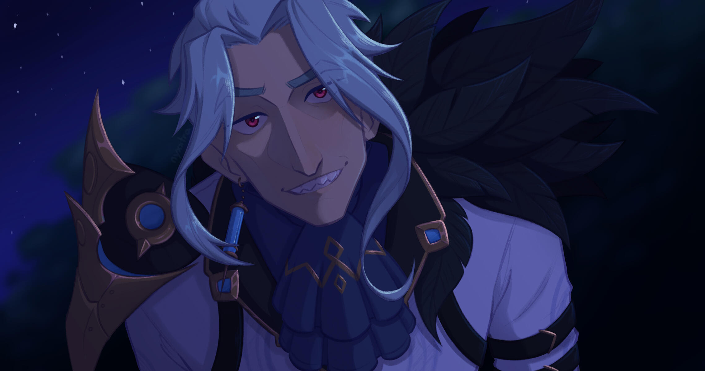 Genshin Impact fan art of Il Dottore - 2026