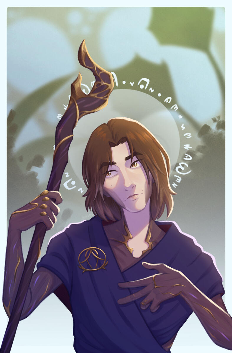 Arcane season 2 fan art of Viktor - 2025