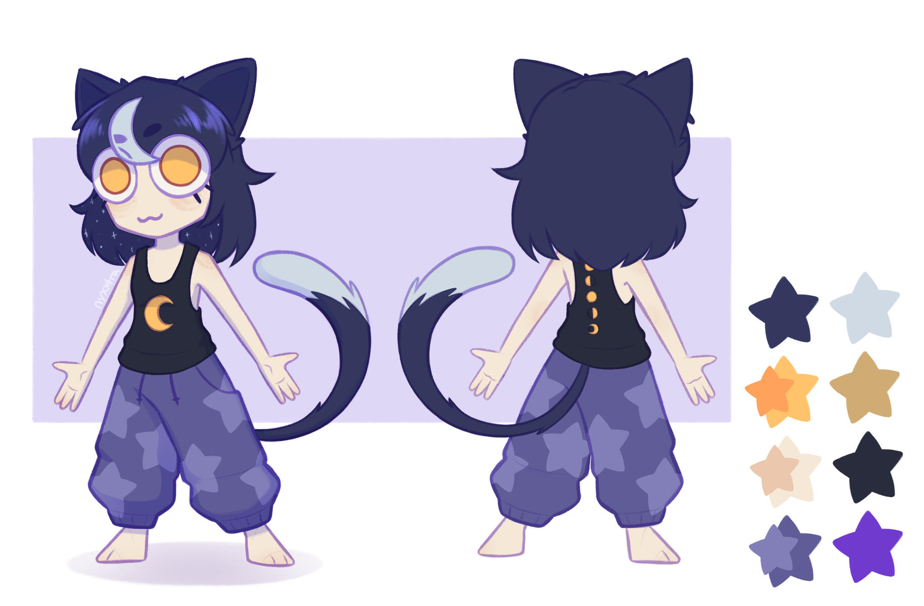 Nyx - character sheet 2025