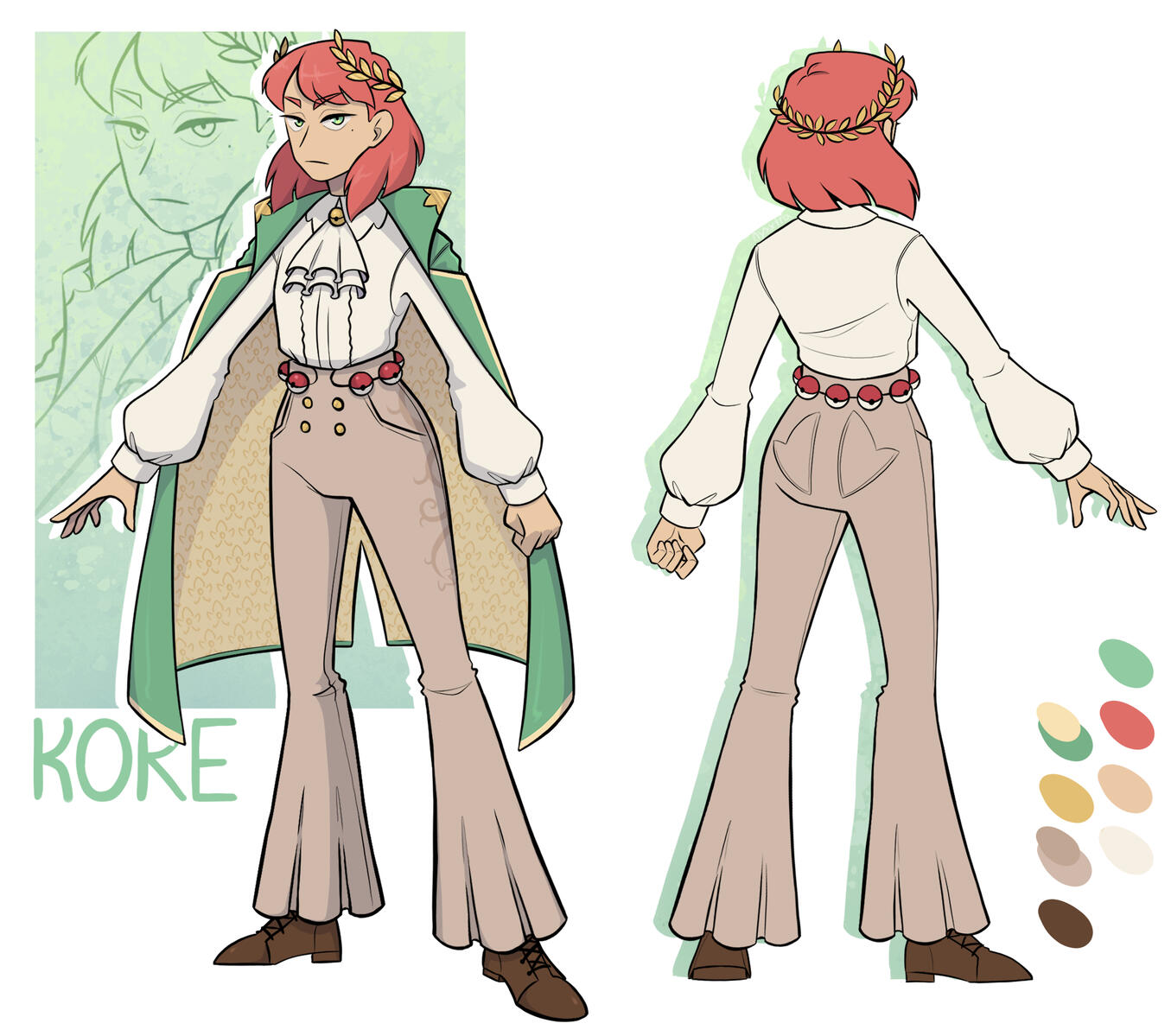 Kore, the mute Pokémon champion - character sheet 2025